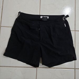 Orlebar Brown Classic Setter Black Shorter Length Swim Shorts Size 32 Portugal